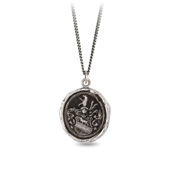 Heart Of The Wolf - Pyrrha - Sterling Silver
